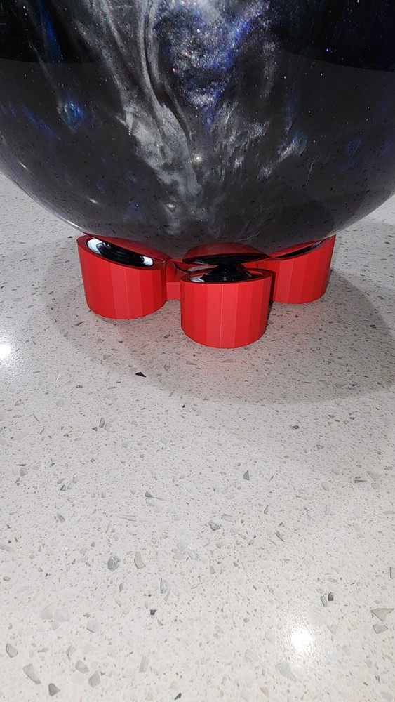 Bowling Ball Spinner Cup - Red