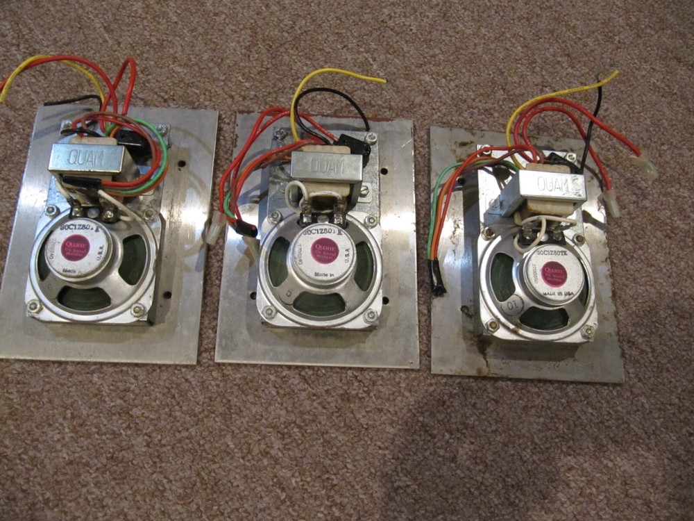 INTERCOM HIGH SECURITY SPEAKER ( 3 AVAILABLE @ 20.00 EACH )