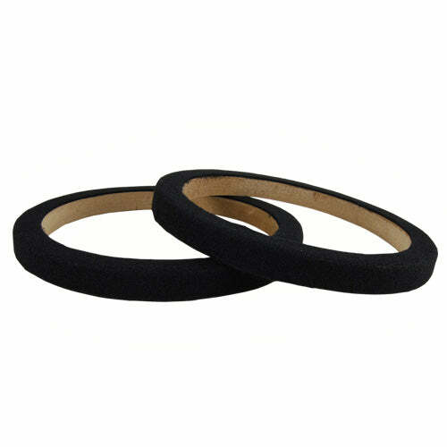 Nippon RING08CBK 8" Black Carpeted Speaker Ring pair