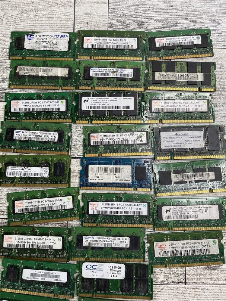 laptop computer memory