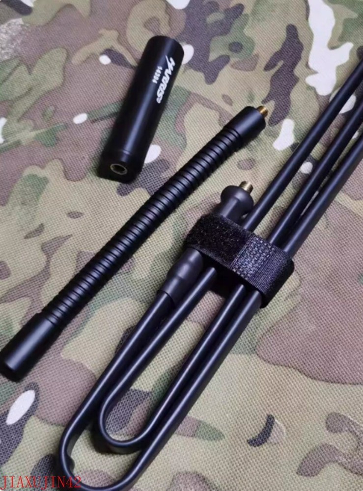 HARRIS High Power Antenna Set Long/Medium/Short Folding Antenna Methods (15W)