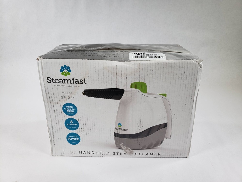 Steamfast SF-210 Handheld Steam Cleaner w/ 6 Accessories UNTESTED AMAZON RETURN