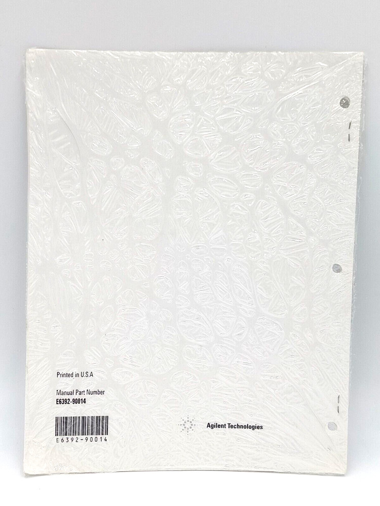 Agilent Technologies E6392-60001 Universal DC Power Adapter User's Guide