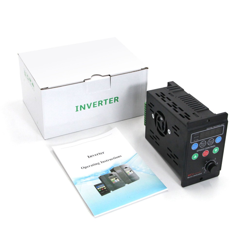 Single To 3 Phase 750W 1HP 110/220V Variable Frequency Drive Inverter VFD VSD
