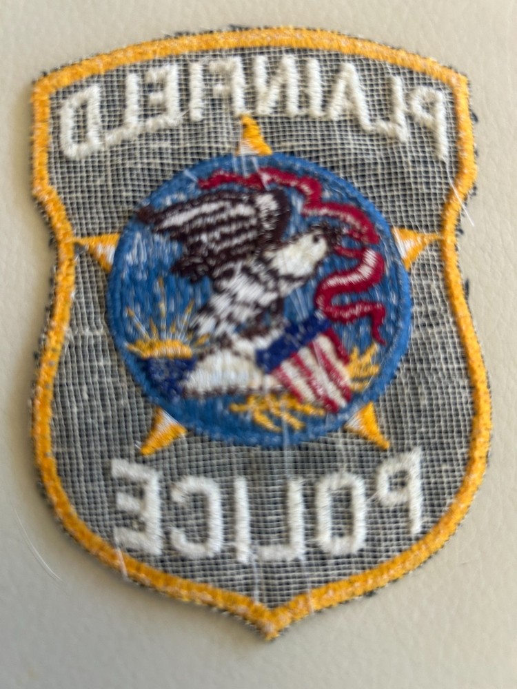 Plainfield Illinois Police Shoulder Patch-Excellent Condition