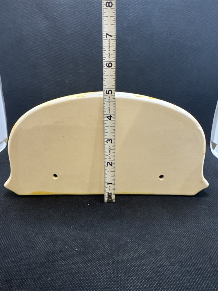 Ceramic Basin Wall Decor Mid Century 1950s Grapevine Pattern