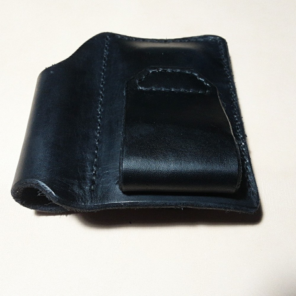 EDC Leather Pouch Leatherman Flashlight Tactical Pen Tool Pouch