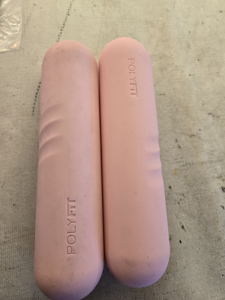 Poly Fit Weights, 3lbs Pink