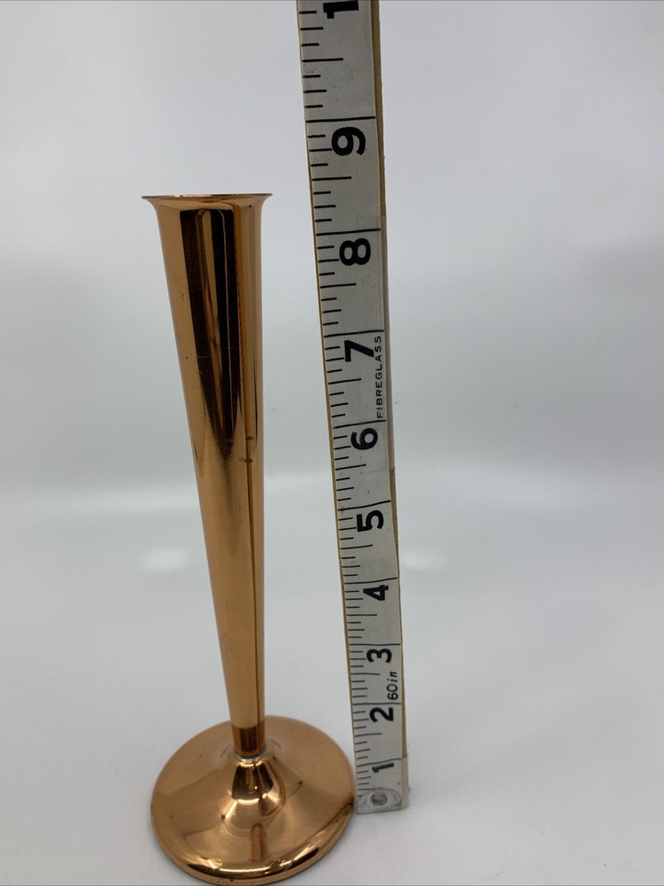 Coppercraft Guild Rosebud Vase Weighted Base