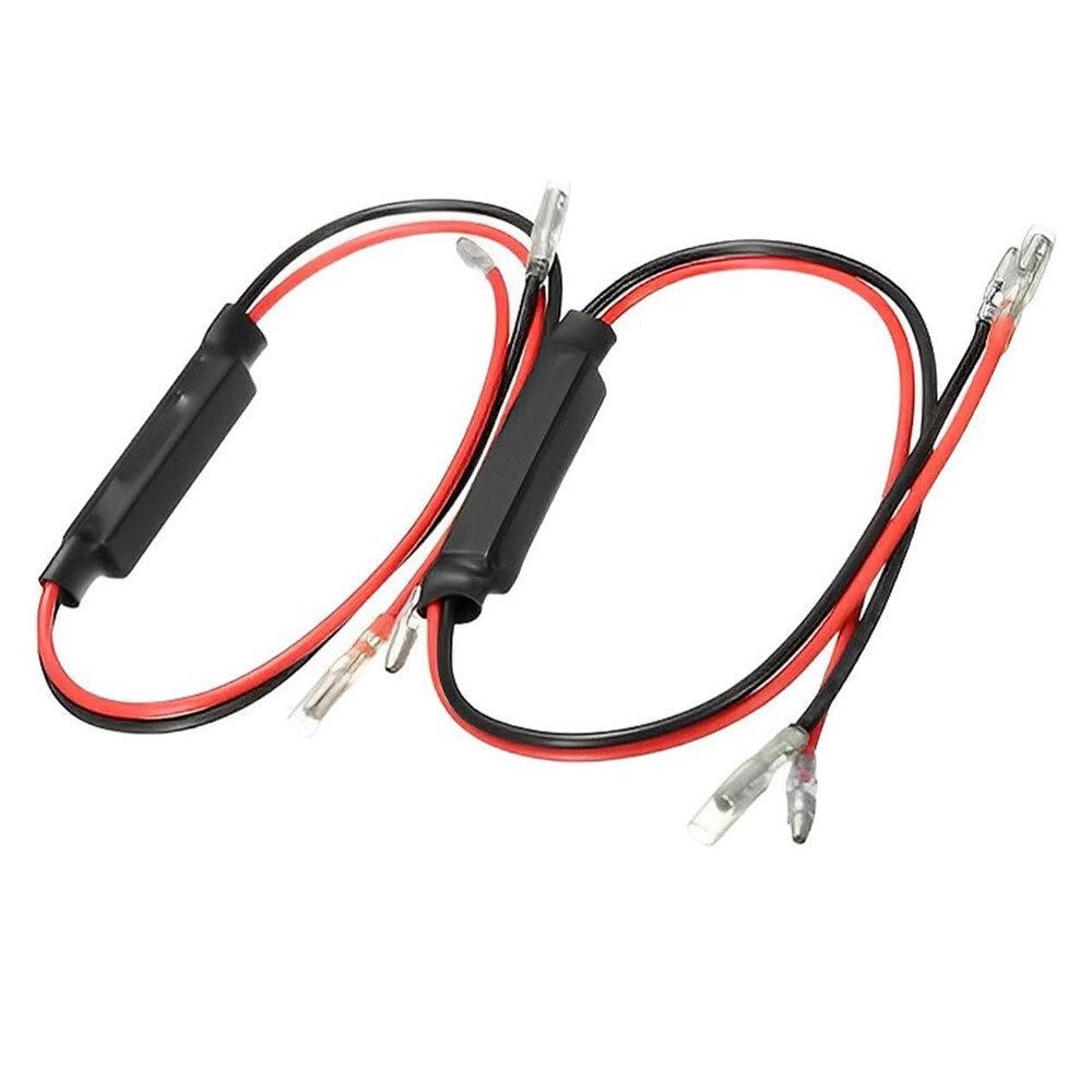 4PCS Motorcycle Resistor, Turn Signal LED Load Resistor Flash Blinker Fix Error