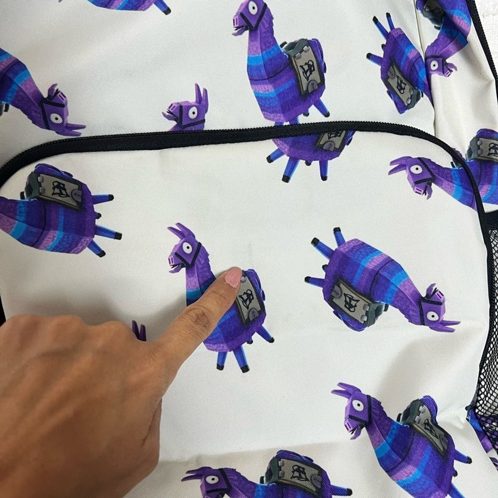 Fortnite Llama Print Backpack