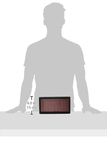 Engine Air Filter: High Performance, Premium, Powersport Air Filter: Fits