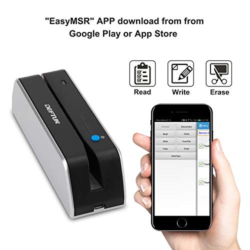 Bluetooth MSR-X6(BT) MSRX6BT Stripe Card Reader Encoder Mini Portable