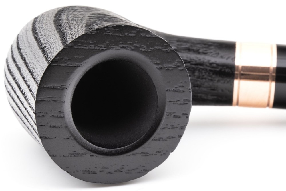 NEW! RATTRAY'S DISTILLERY G BLACK 106 ASH 9MM PIPE / w. INSERT