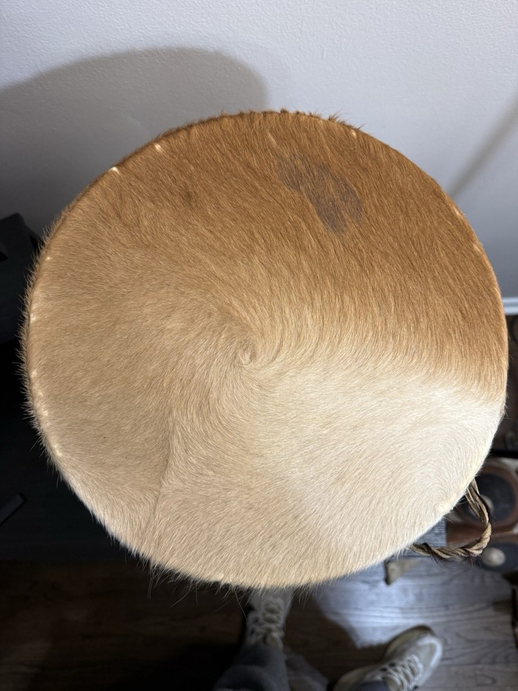 traditional African double-hide drum