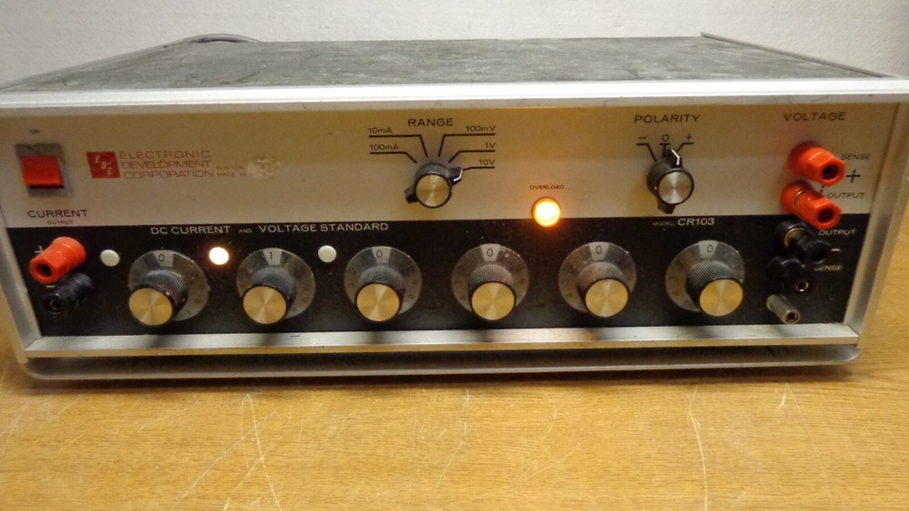 EDC CR 103 DC Voltage and Current Standard CR103 Electronic Development