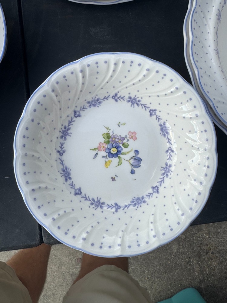 Nikko “Blue Tulip” Replacement Pieces – No Chips/Cracks – Choose Type & Qty