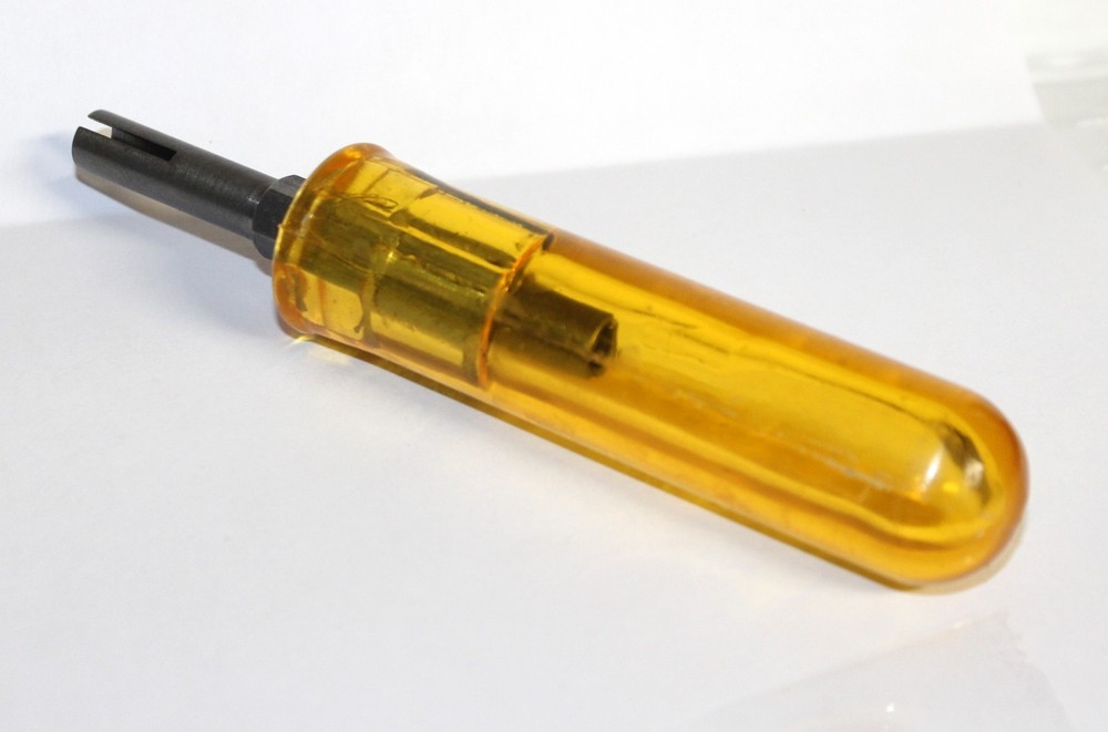 Universal Clockmaker's Spring Let Down Key. Works with Regular Clock Key