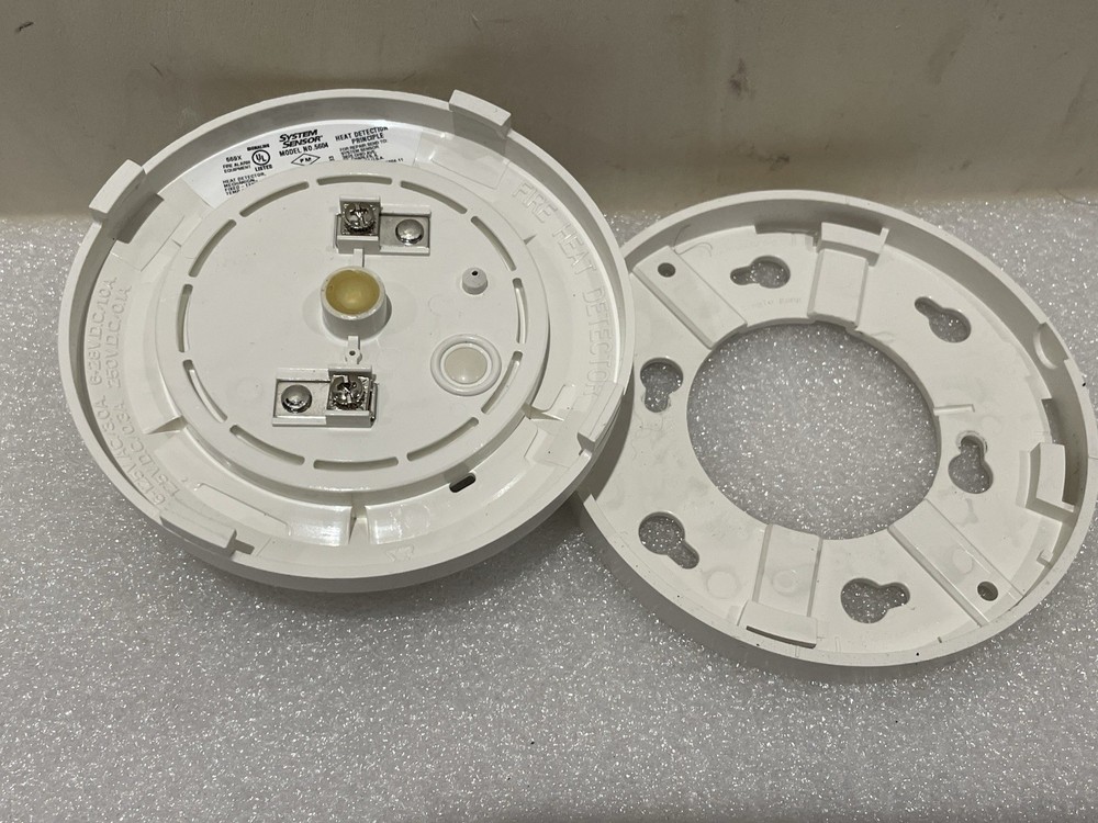 System Sensor 5604 Heat Detector With Base