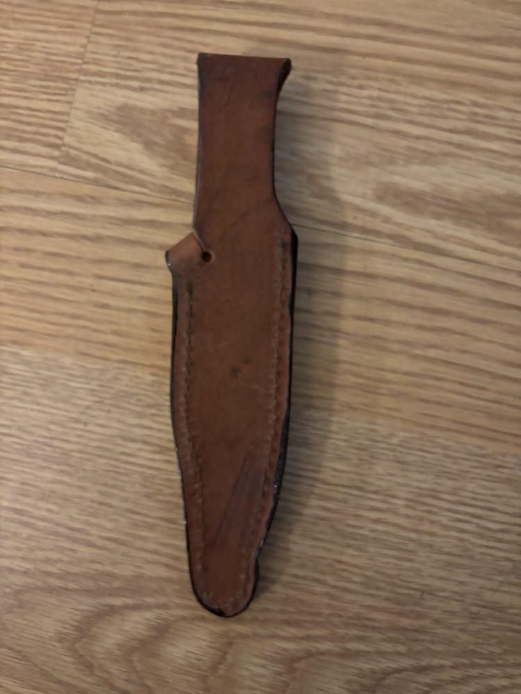 Brown Leather Rambo 111 This Is A 2nd Fixed Blade Sheath