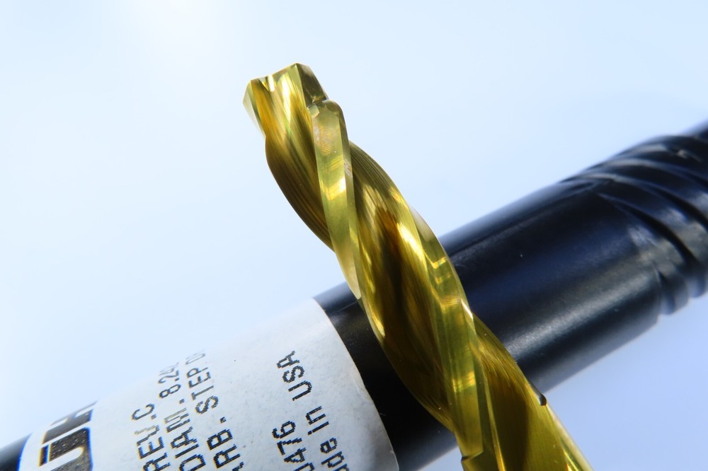 NEW GUHRING 8.242 MM SOLID CARBIDE DRILL STEP DRILLING TOOL LATHE MACHINIST BIT