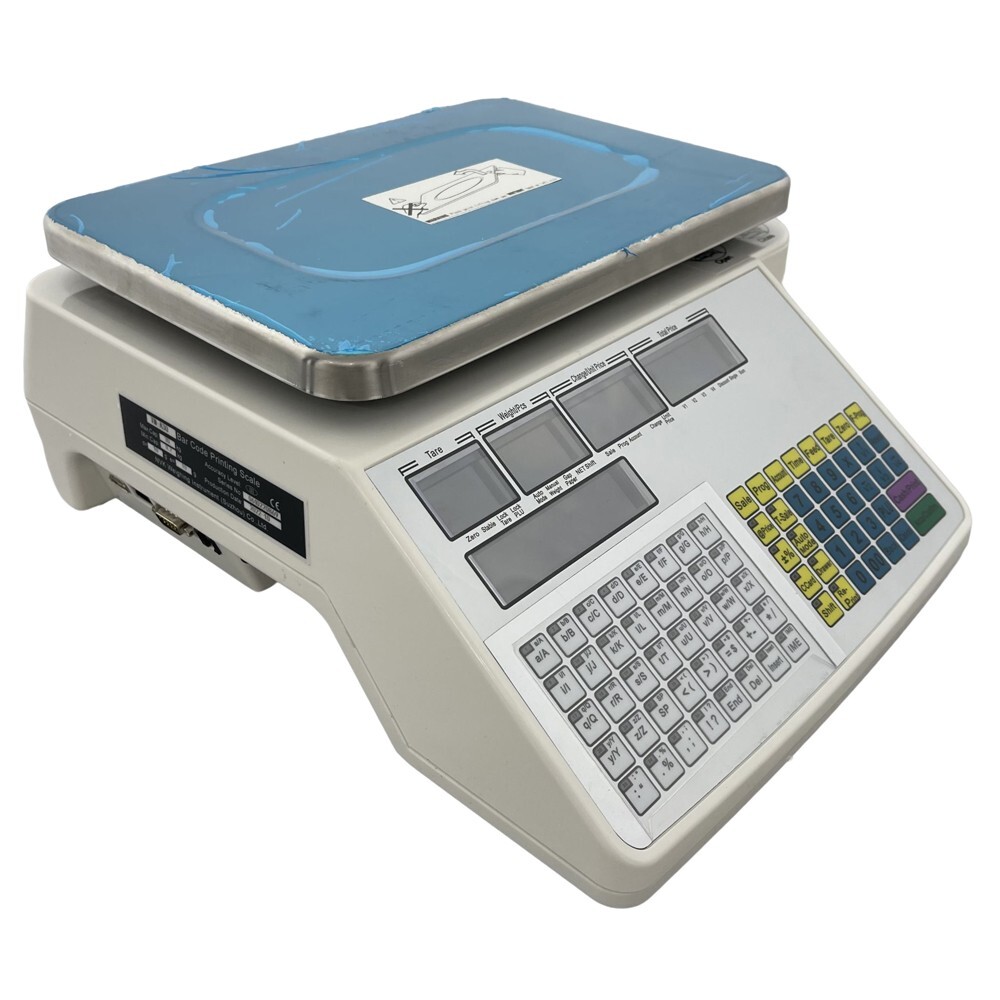 110V Print Electronic Scale Digital Price Computing Scale Thermal Printer 66 lbs