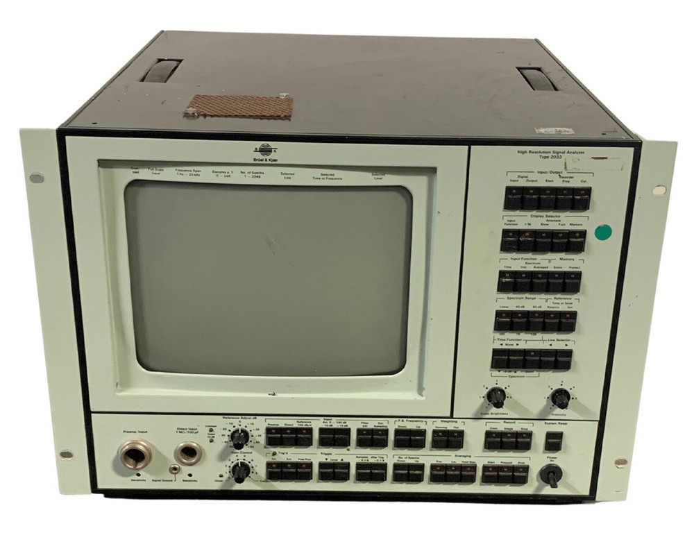 Bruel & Kjaer 2033 HIGH RESOLUTION SIGNAL ANALYZER **READ**