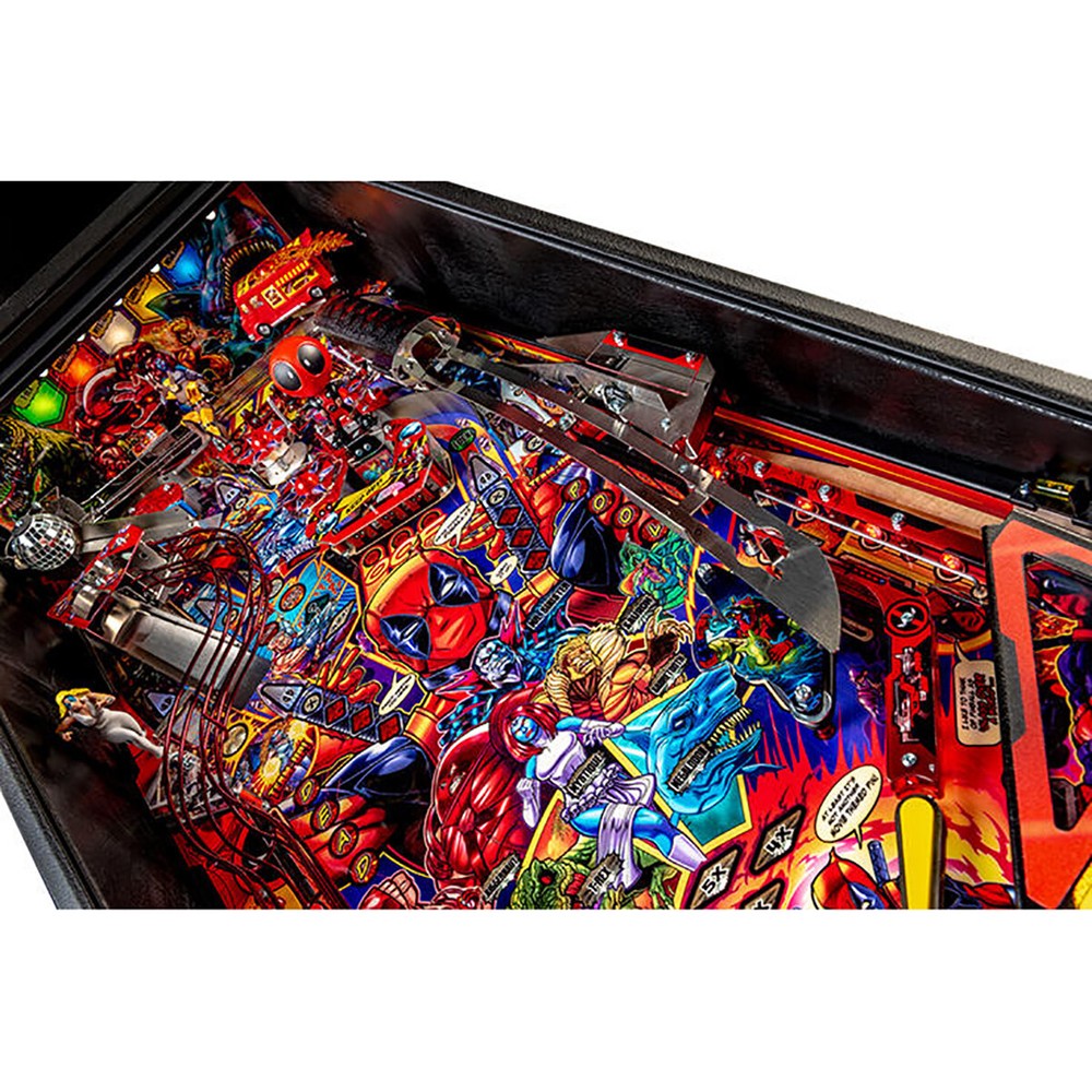 Stern Deadpool Premium Pinball Machine with Installed Shaker Motor