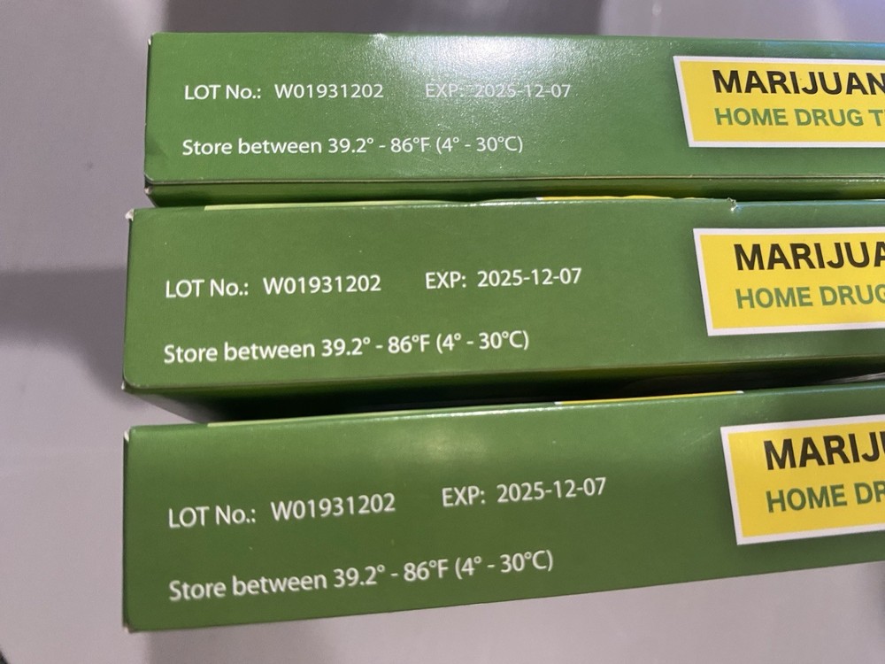 Marijuana home drug test - 4 Tests