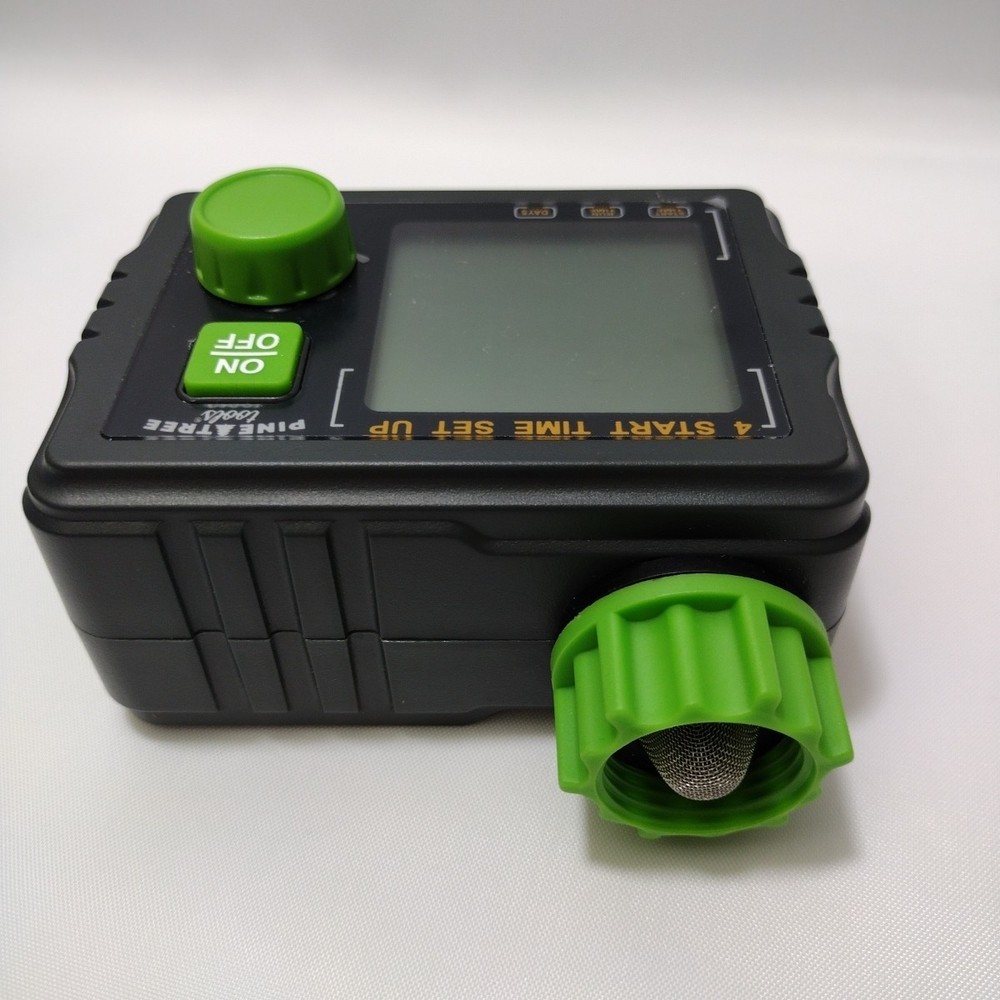 Pine Tree Tools 1 outlet Timer - Programmable Timer For Garden Hose, Automatic