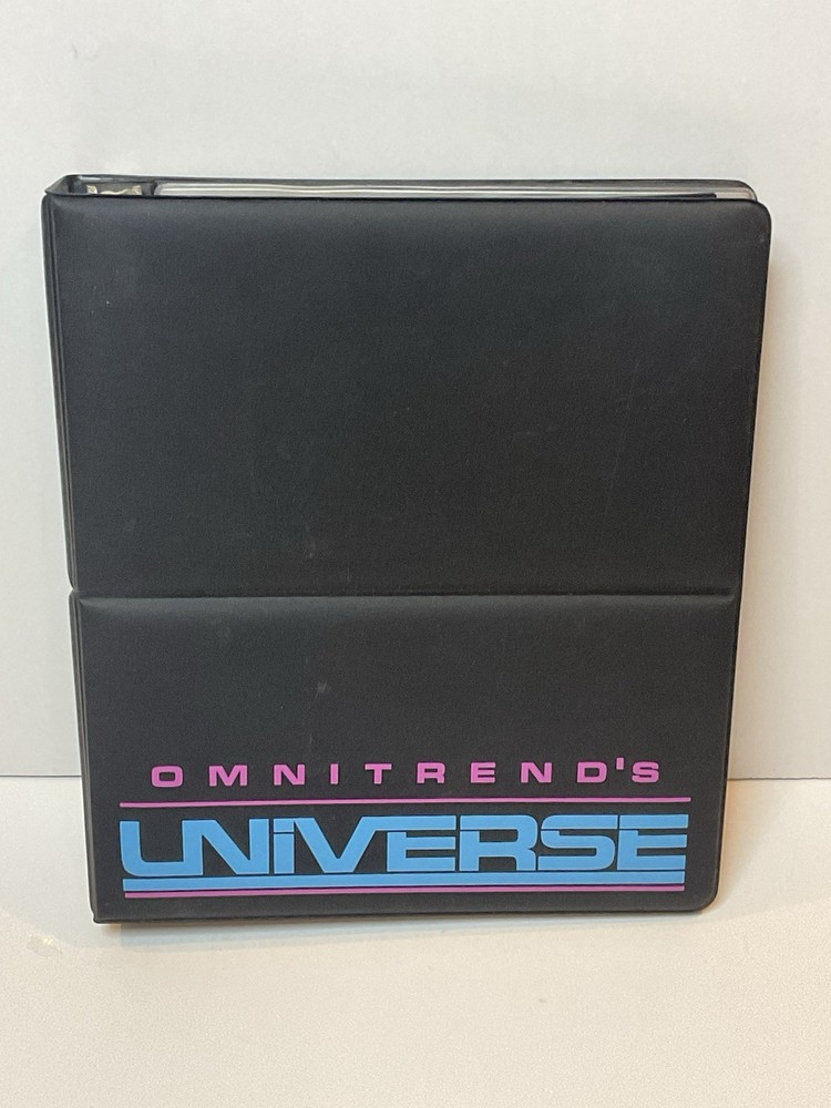 Vintage Apple II Original Game 1983 Omnitrend's Universe Software Package