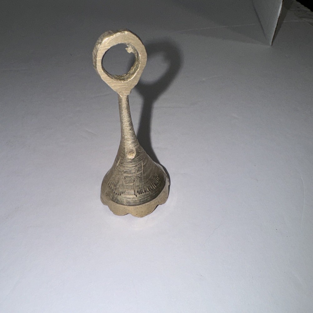 Brass Table Bell 3” Tall X 1.25 Round