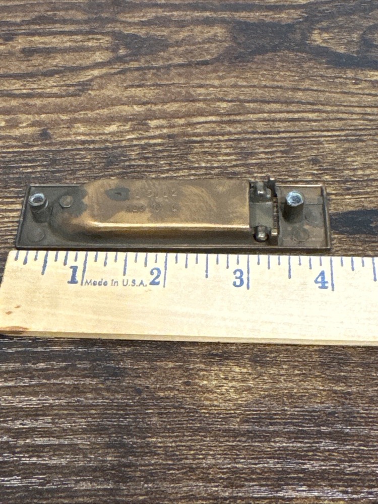 Drexel Passage Door Pull Brass Handle Campaign KCB N15812 Vintage Replacement