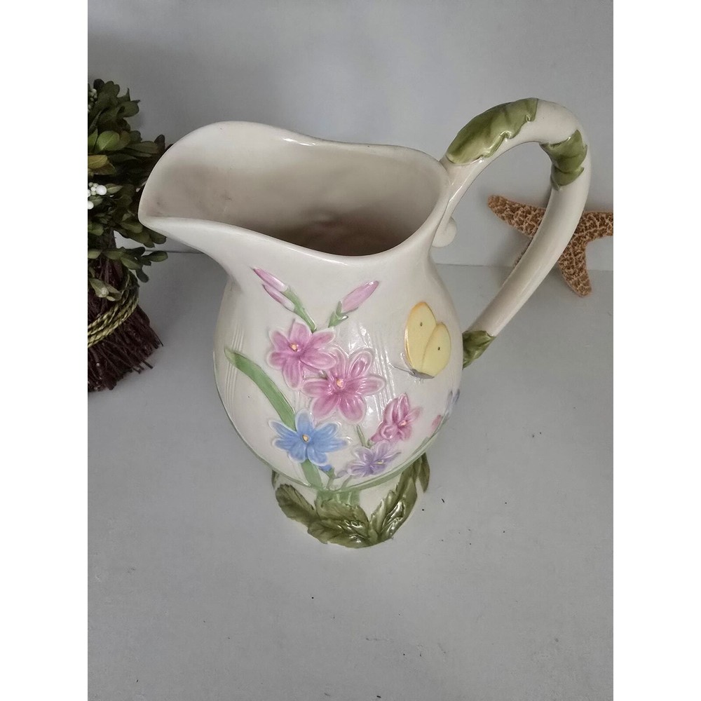 Vintage LENOX SPRINGTIME MEADOW Pitcher 2002
