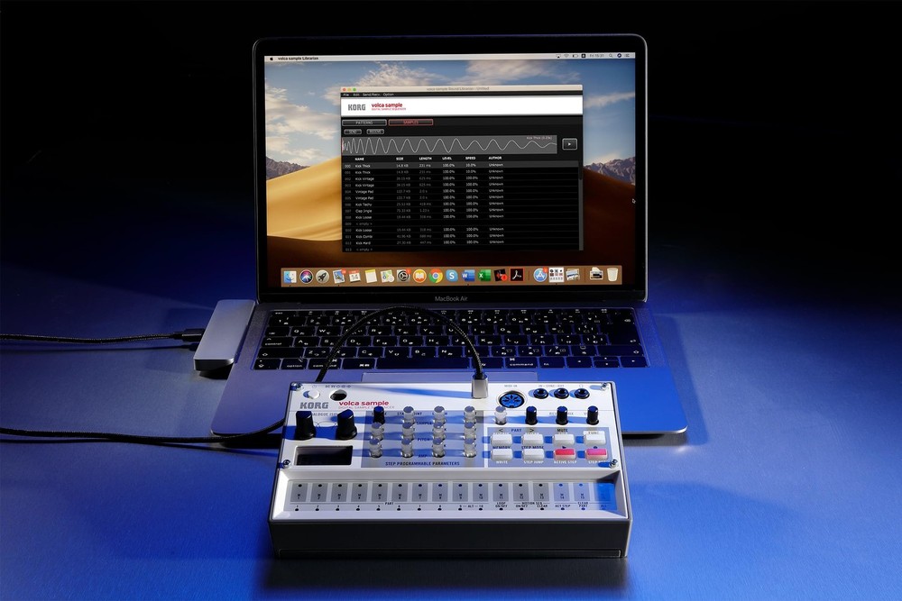 Korg Volca Sample 2 Digital Sequencer Drum 8MB、130 seconds, Off-White