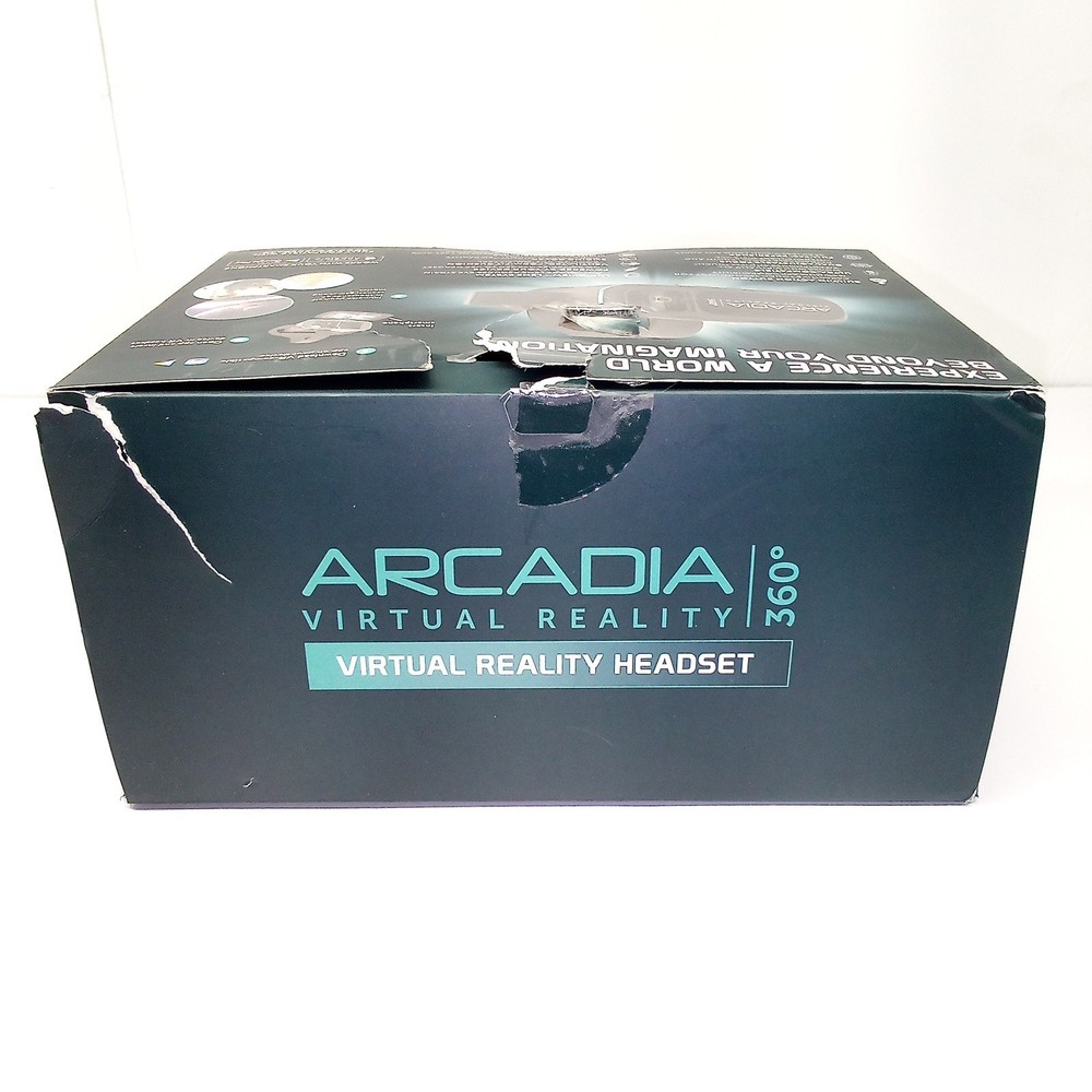Arcadia Virtual 360 Reality Headset Smart Phones Google Apple