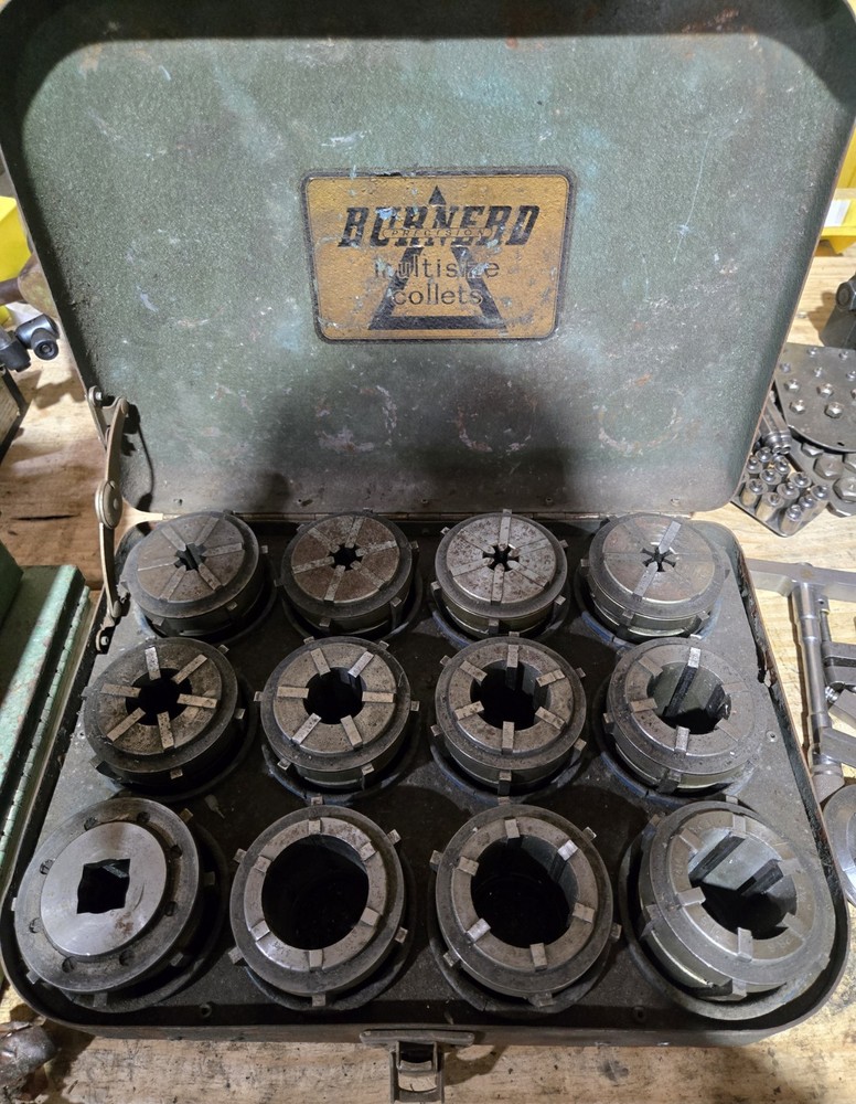 Pratt Burner Precision Multisize Collet Set Lathe Chuck Machinist