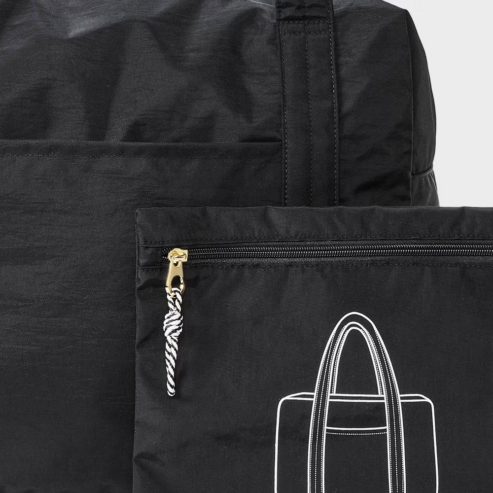 Essential Packable Weekender Duffel Bag - Universal Thread Black