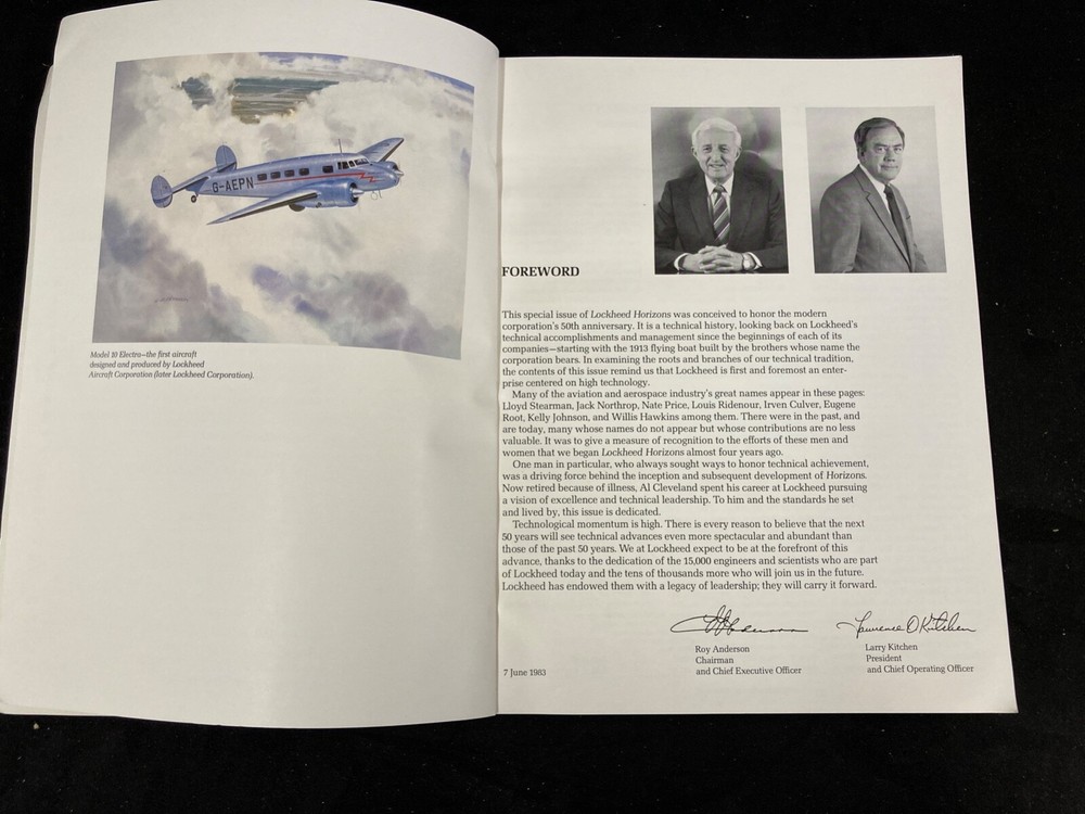 1983 LOCKHEED HORIZONS MAGAZINE, ISSUE TWELVE