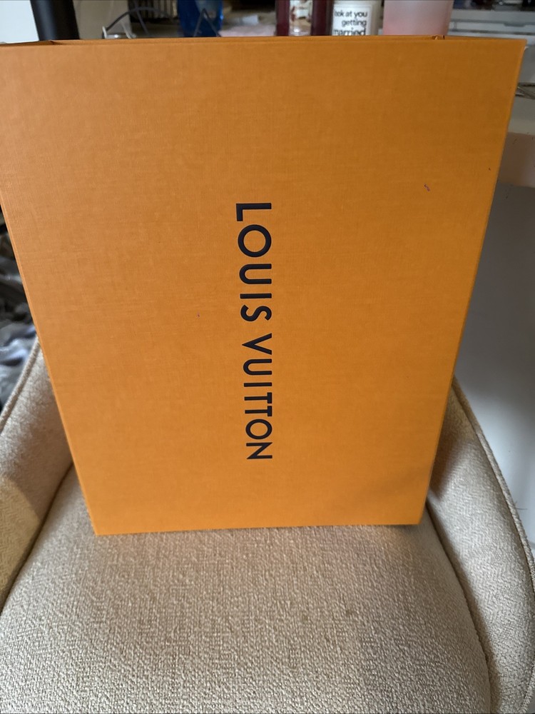 Authentic LOUIS VUITTON Drawer Type Box 14" X 11" X 6" Empty Gift Box
