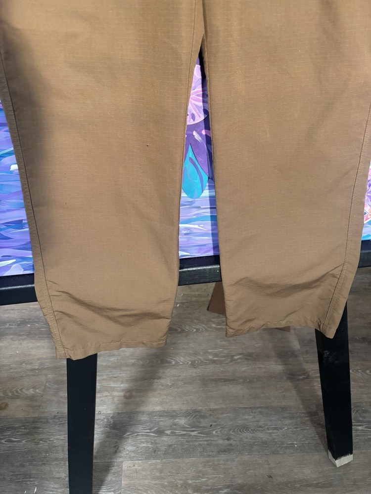 5.11 Tactical Pants Men Brown Solid Rip Stop Pattern Regular Size 36x34 US36/34