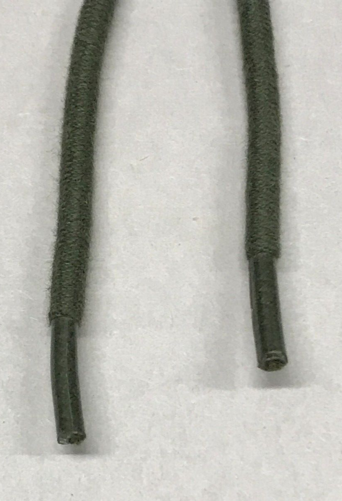 Elastic Replacement Drawcord 59" OD Green USGI 2 Each