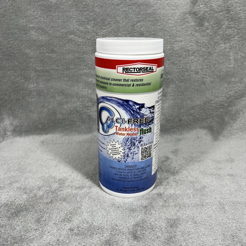 Rectorseal 68708 Calci-Free Tankless Water Heater Flush