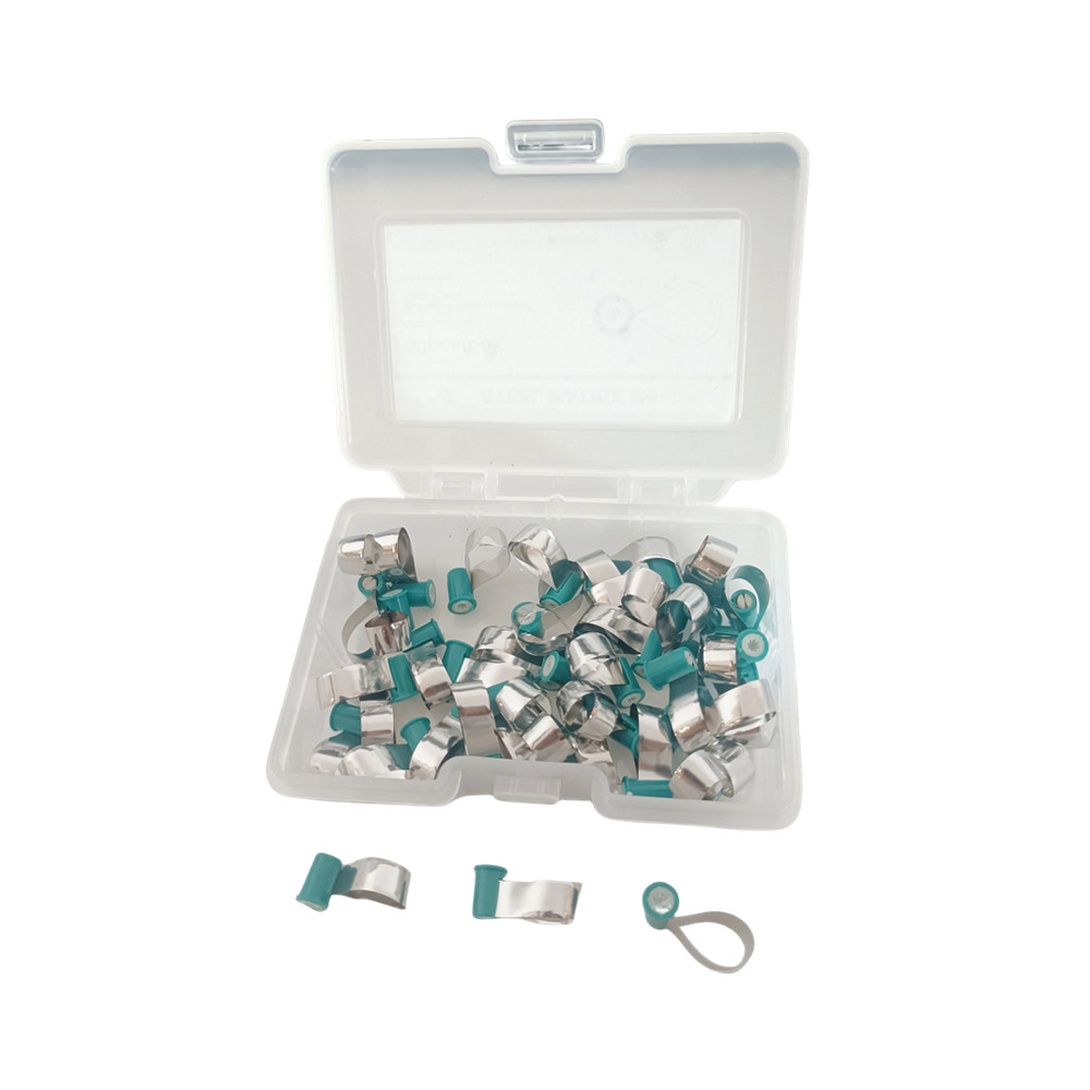 Dental Double-Side Sectional Contoured Anatomically Shape Matrix Bands Knob Type