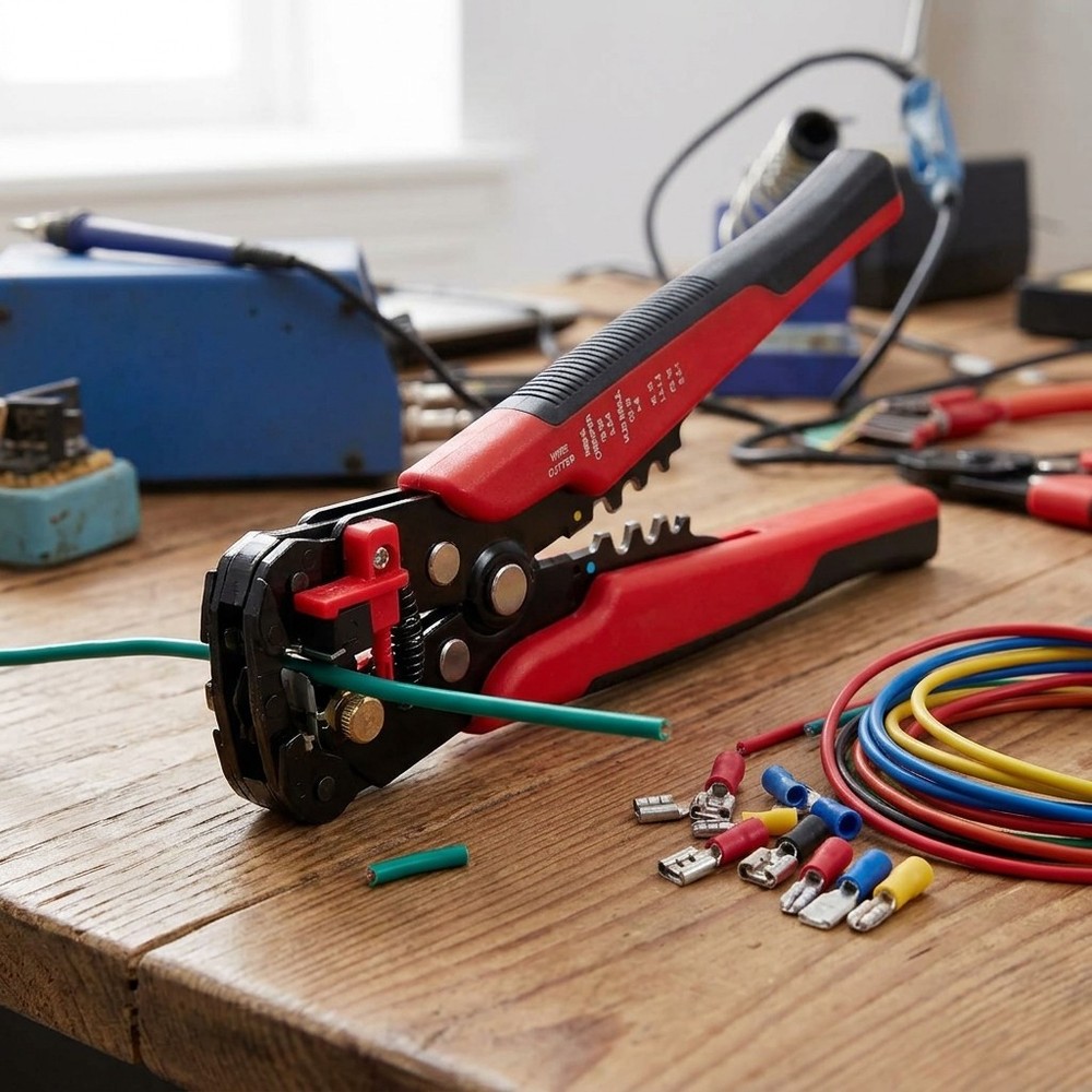 Automatic Wire Stripper Crimper Tool Multi-Function Cable Cutter