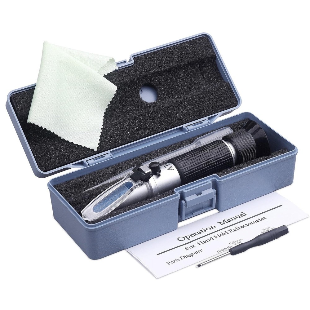 Brix Refractometer with ATC - Tiaoyeer Digital Handheld for...
