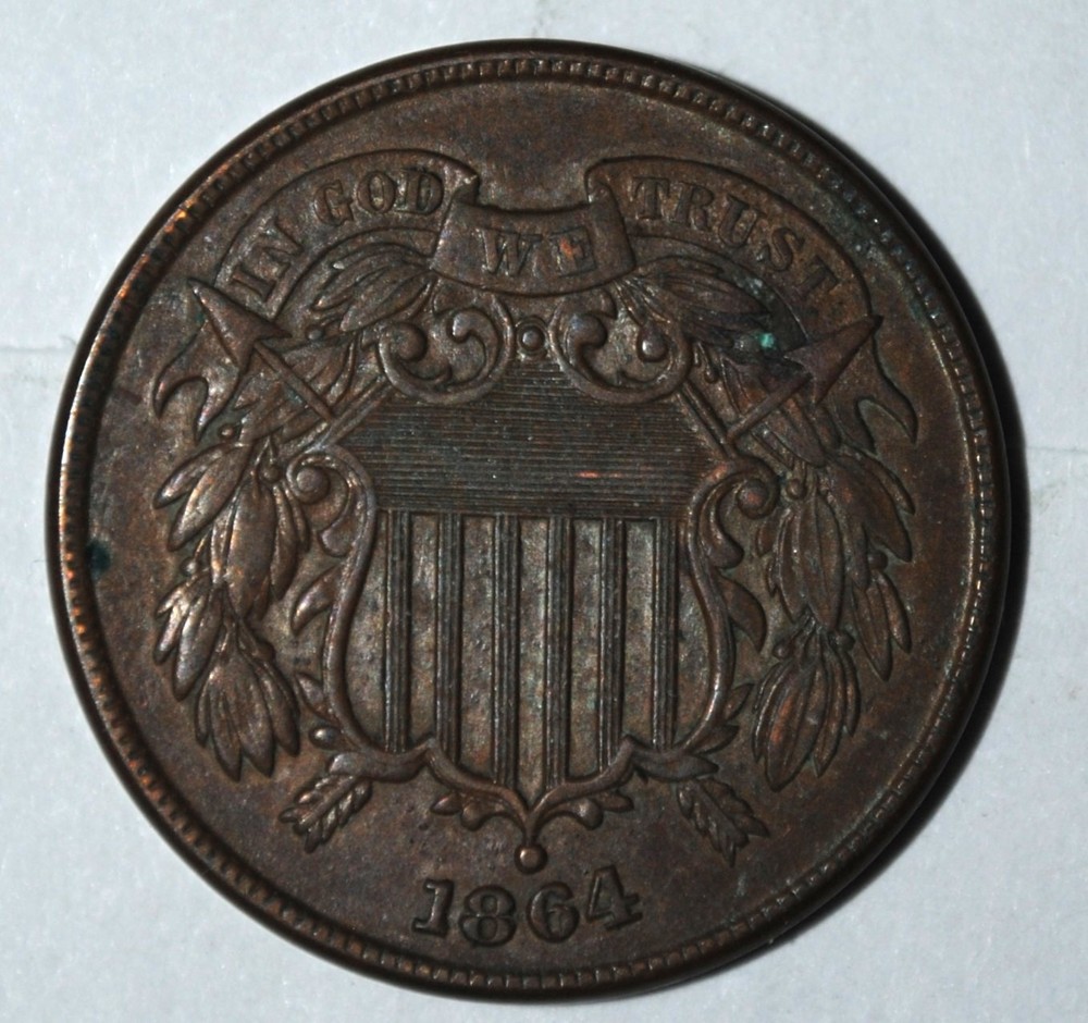 1864  Two Cent Piece {{{{3763