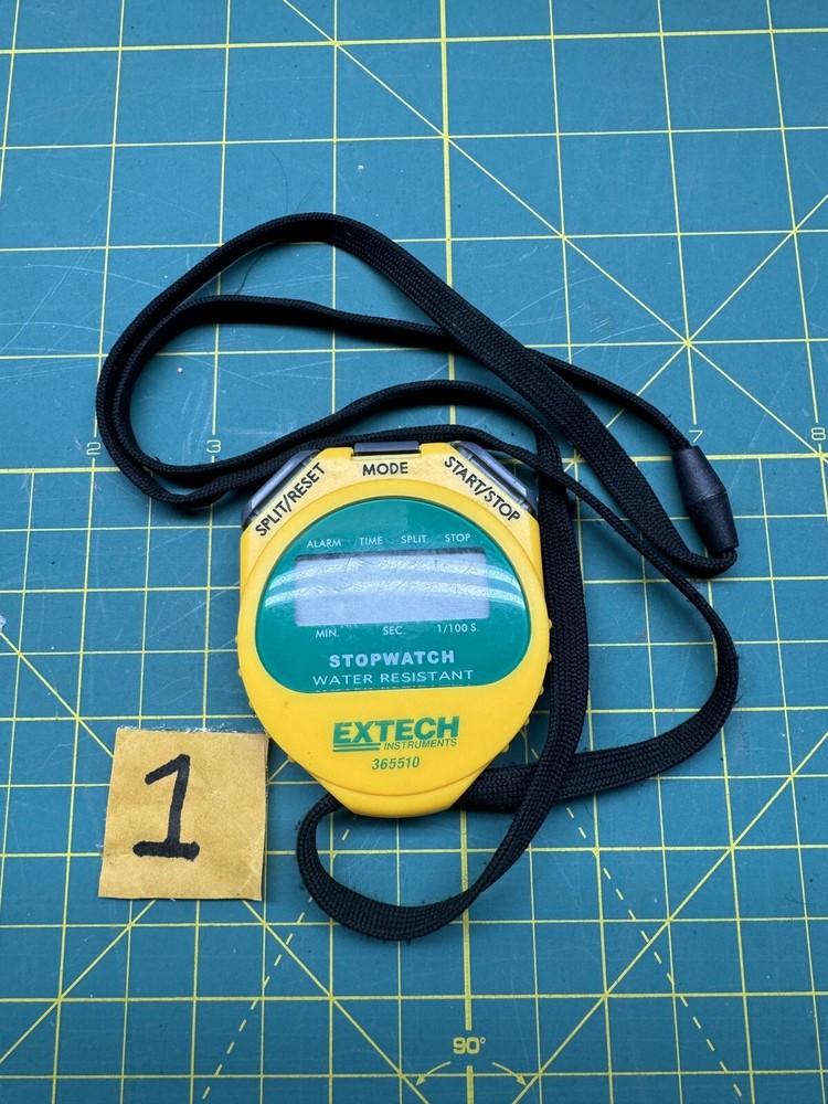 EXTECH 365510 Digital Stopwatch,Water Resistant
