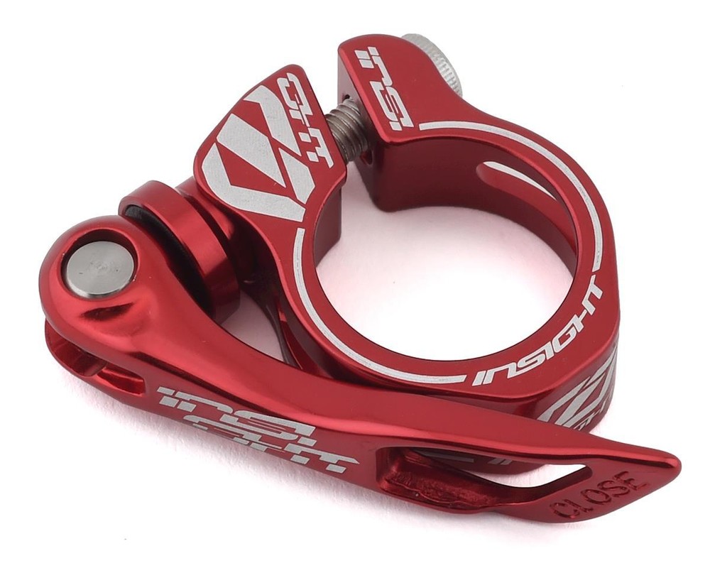 INSIGHT Quick Release Seat Post Clamp (Red) (25.4mm) [INPCQ254RDRD]