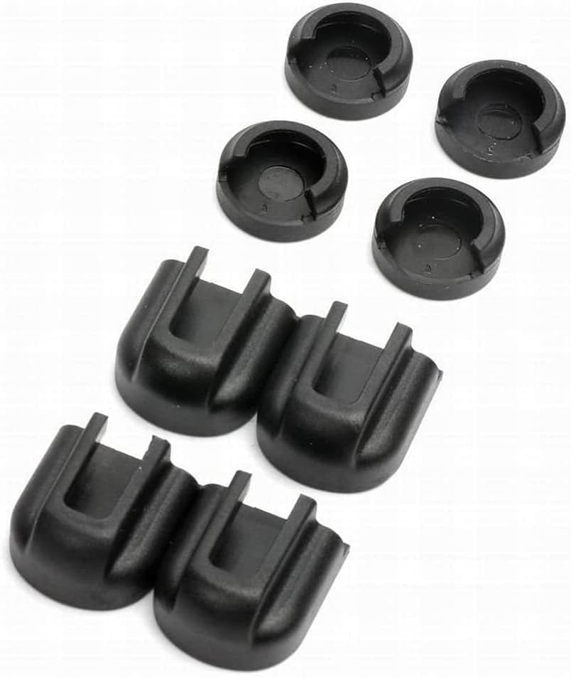 Jorgensen Jorgensen 7437 Work Protecting Bar Clamp Pads, Black